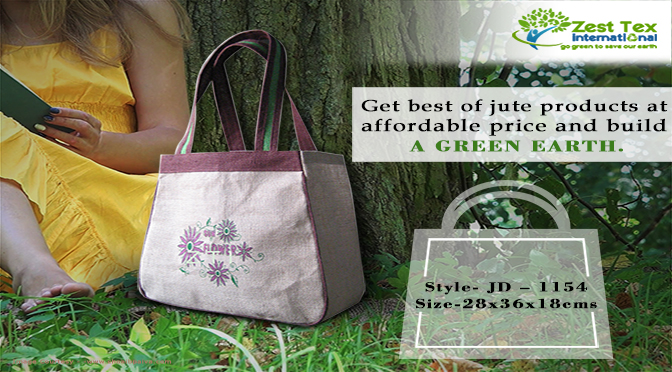 Advantages of utilizing Jute products instead of plastic bags.